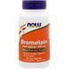 NOW Foods, Bromelain, 500 мг, 60 капсул