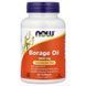 NOW Foods, Borage Oil, 1000 мг, 60 м'яких капсул