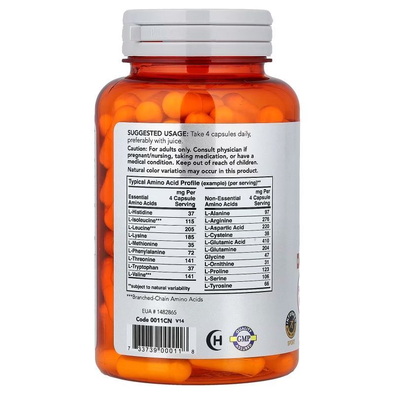NOW Foods, Amino Complete&trade;, 120 капсул