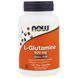 NOW Foods, L-Glutamine, 500 мг, 120 вегетаріанських капсул