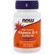 NOW Foods, Vitamin D-3, 5000 МО, 120 капсул