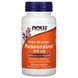 NOW Foods, Extra Strength Resveratrol, 350 мг, 60 вегетаріанських капсул