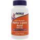 NOW Foods, Alpha Lipoic Acid, Extra Strength, 600 мг, 60 капсул