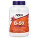 NOW Foods, B-50, 250 капсул