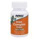 NOW Foods, Iron Complex Caps, 100&nbsp;вегетаріанських капсул
