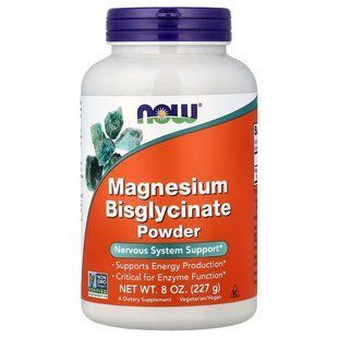NOW Foods, Magnesium Bisglycinate Powder, 227 г