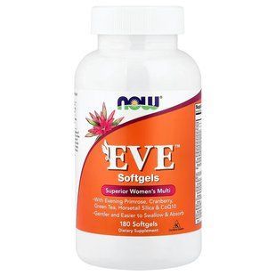 NOW Foods, Eve, Superior Women's Multi, 180 капсул