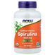 NOW Foods, Certified Organic, Spirulina, 1000 мг, 120 таблеток