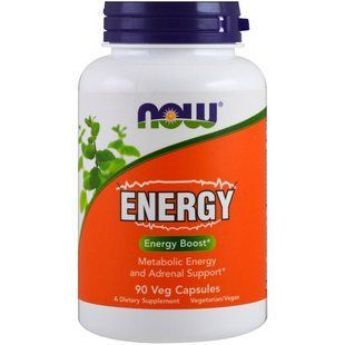 NOW Foods, Energy, 90 капсул