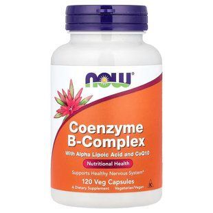 NOW Foods, Co-Enzyme B-Complex, 120 капсул