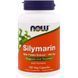 NOW Foods, Silymarin, Milk Thistle Extract, 150 мг, 120 капсул