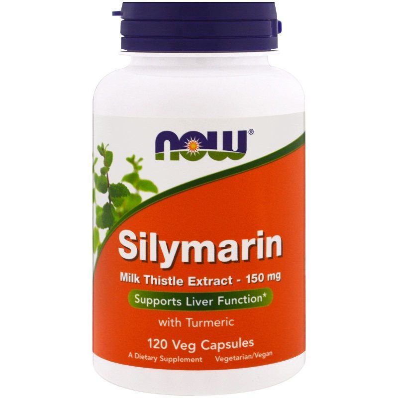 NOW Foods, Silymarin, Milk Thistle Extract, 150 мг, 120 капсул