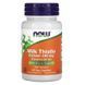 NOW Foods, Silymarin, Milk Thistle Extract, 150 мг, 60 капсул