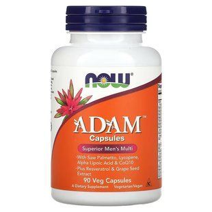 NOW Foods, Adam, Superior Men's Multi, 90 капсул