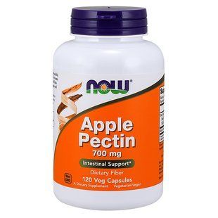 NOW Foods, Apple Pectin, 700 мг, 120 капсул