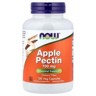 NOW Foods, Apple Pectin, 700 мг, 120 капсул