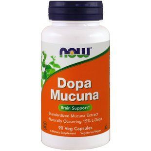 NOW Foods, DOPA Mucuna, 90 капсул