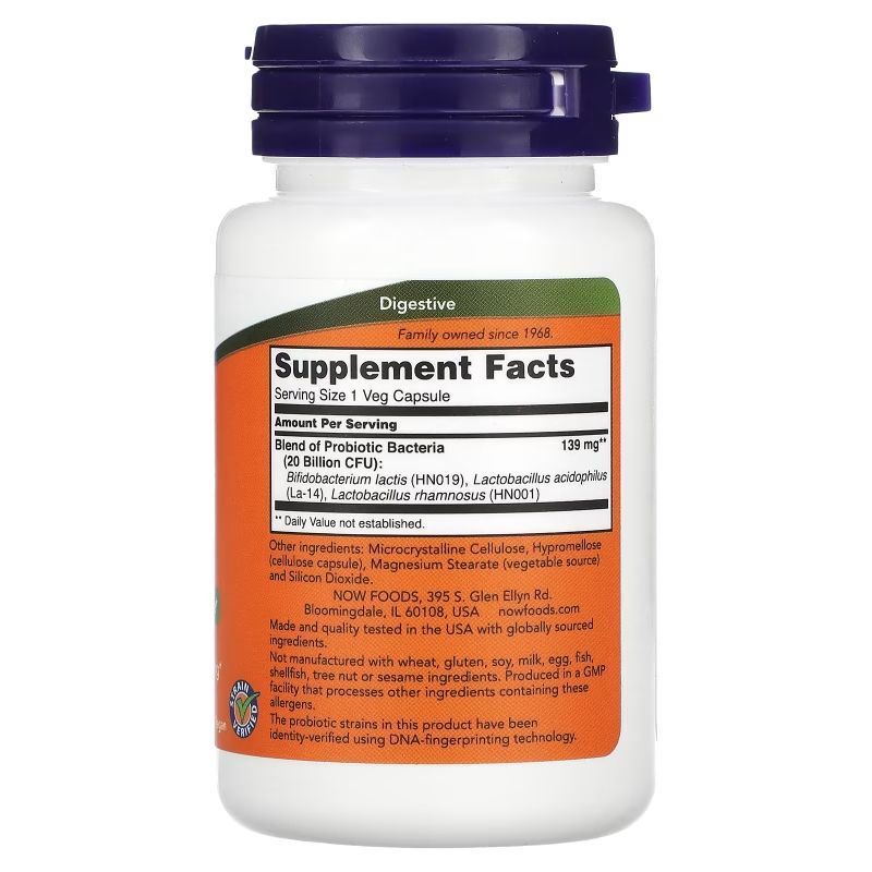 NOW Foods, Women&rsquo;s Probiotic, 20 млрд, 50 капсул