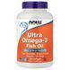 NOW Foods, Ultra Omega-3 Fish Oil, 500 EPA/250 DHA, 180 капсул
