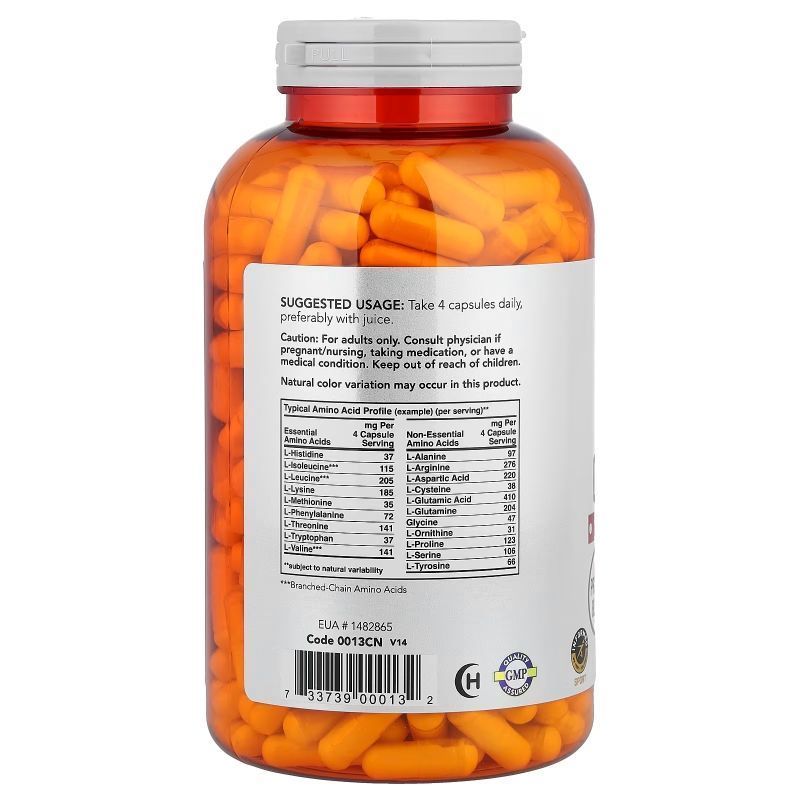 NOW Foods, Amino Complete&trade;, 360 капсул