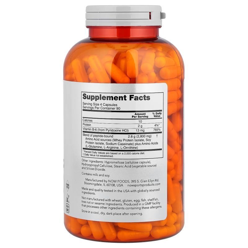 NOW Foods, Amino Complete&trade;, 360 капсул