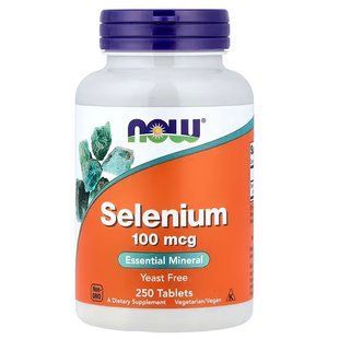 NOW Foods, Selenium, 100 мкг, 250 таблеток