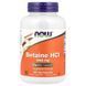 NOW Foods, Betaine HCL, 648 мг, 120 капсул