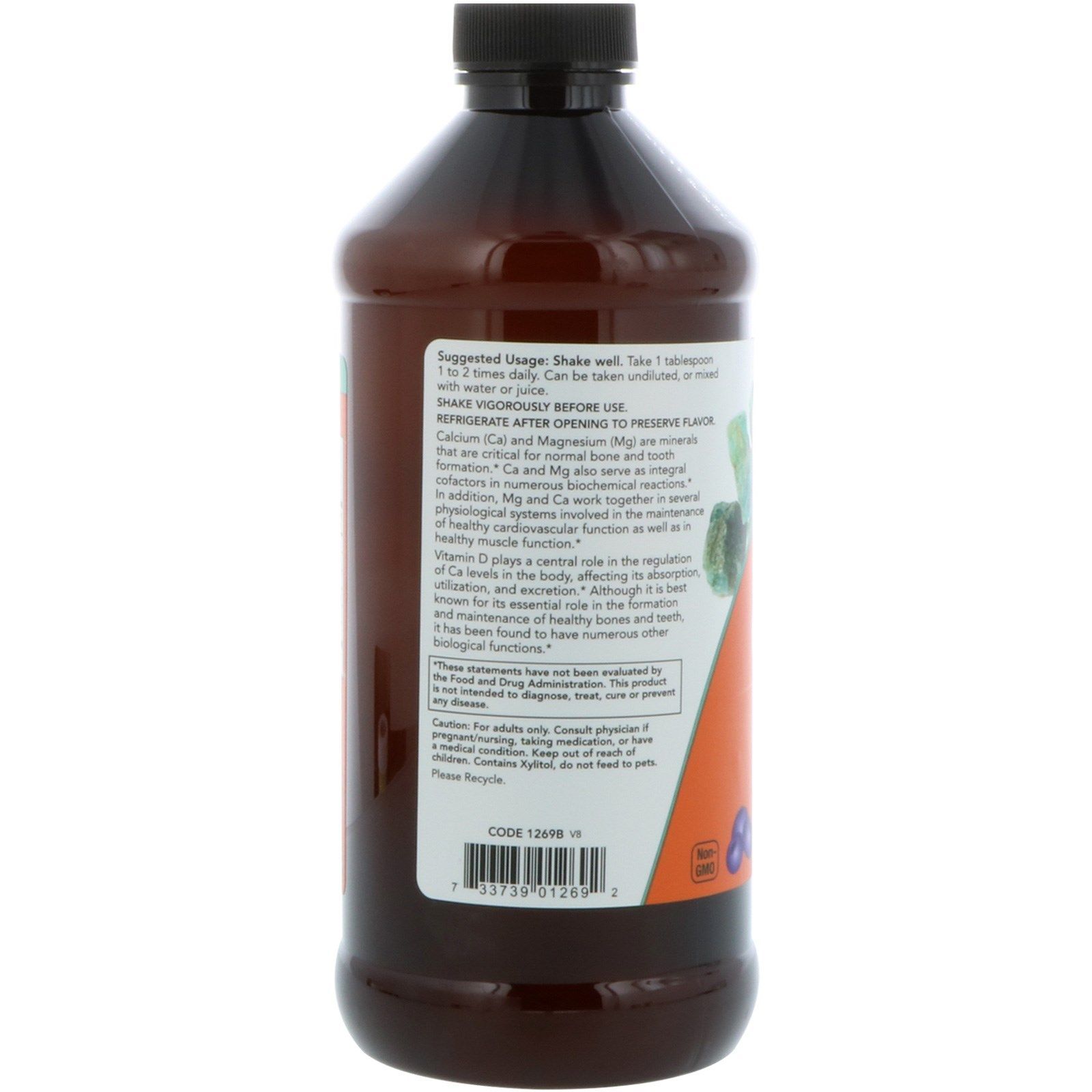 NOW Foods, Liquid Cal-Mag, 473 мл